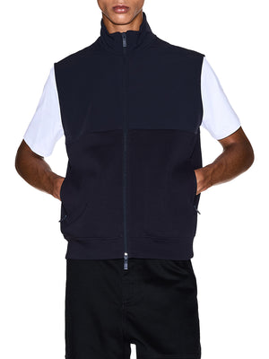 ARMANI EXCHANGE Gilet Armani Exchange Collo alto Essenziale - Navy