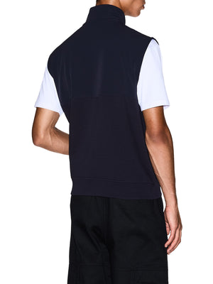 ARMANI EXCHANGE Gilet Armani Exchange Collo alto Essenziale - Navy