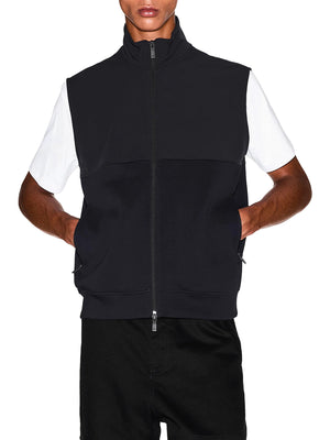 ARMANI EXCHANGE Gilet Armani Exchange Collo alto Essenziale - Nero