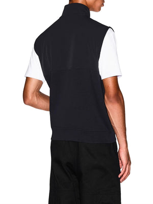 ARMANI EXCHANGE Gilet Armani Exchange Collo alto Essenziale - Nero