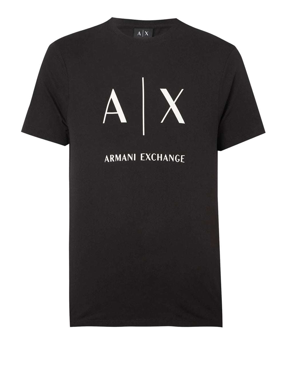 ARMANI EXCHANGE T-Shirt Armani Exchange Logo Frontale - Nero