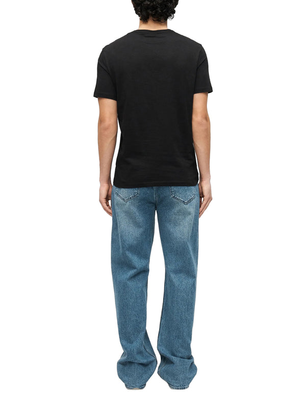 ARMANI EXCHANGE T-Shirt Armani Exchange Logo Frontale - Nero
