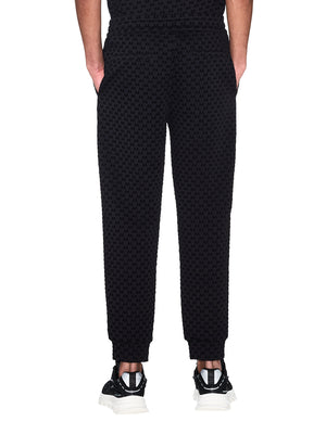 ARMANI EXCHANGE Pantalone Armani Exchange Monogramma Nero
