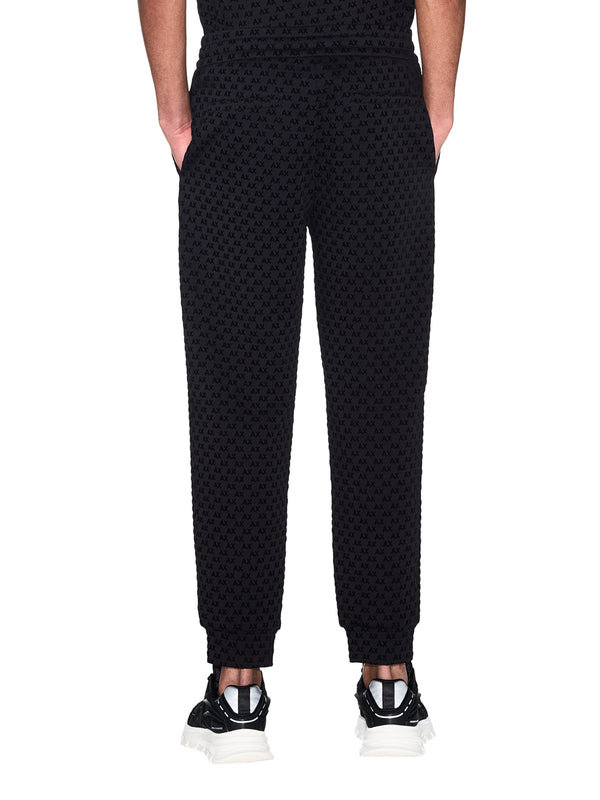 ARMANI EXCHANGE Pantalone Armani Exchange Monogramma Nero