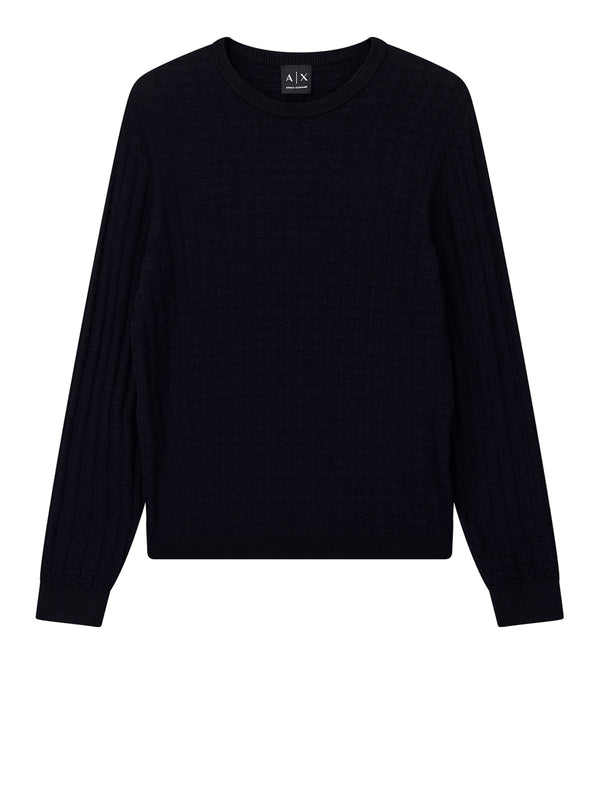 ARMANI EXCHANGE Maglione Armani Exchange Tinta Unita - Navy