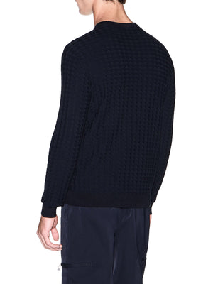 ARMANI EXCHANGE Maglione Armani Exchange Tinta Unita - Navy