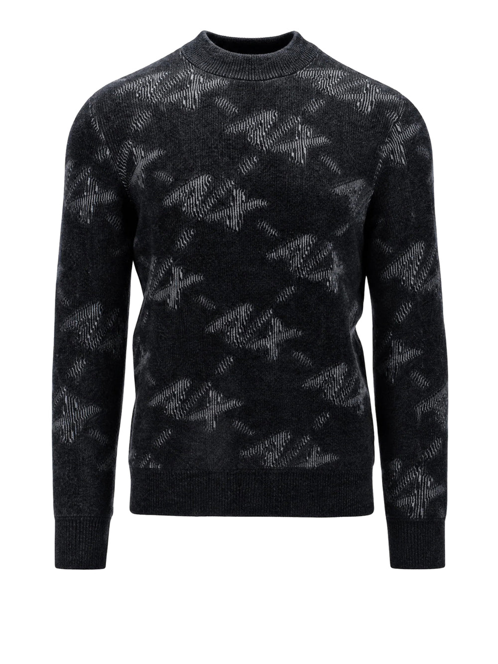 ARMANI EXCHANGE Maglione Armani Exchange Monogramma Nero