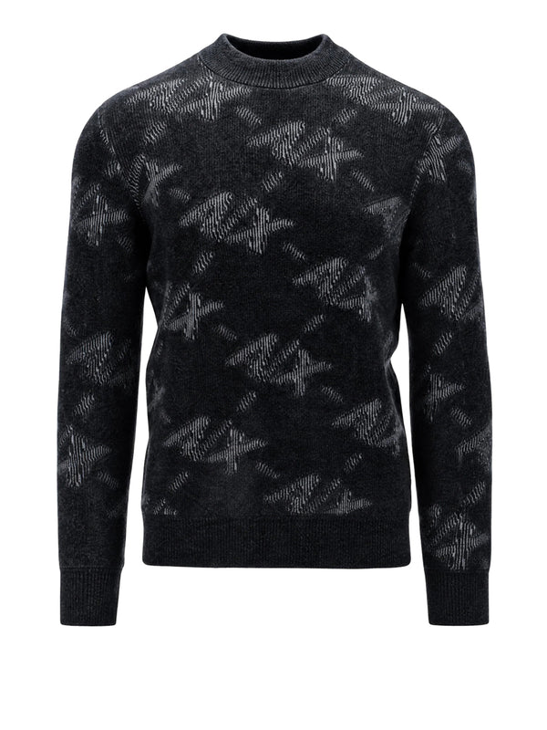 ARMANI EXCHANGE Maglione Armani Exchange Monogramma Nero