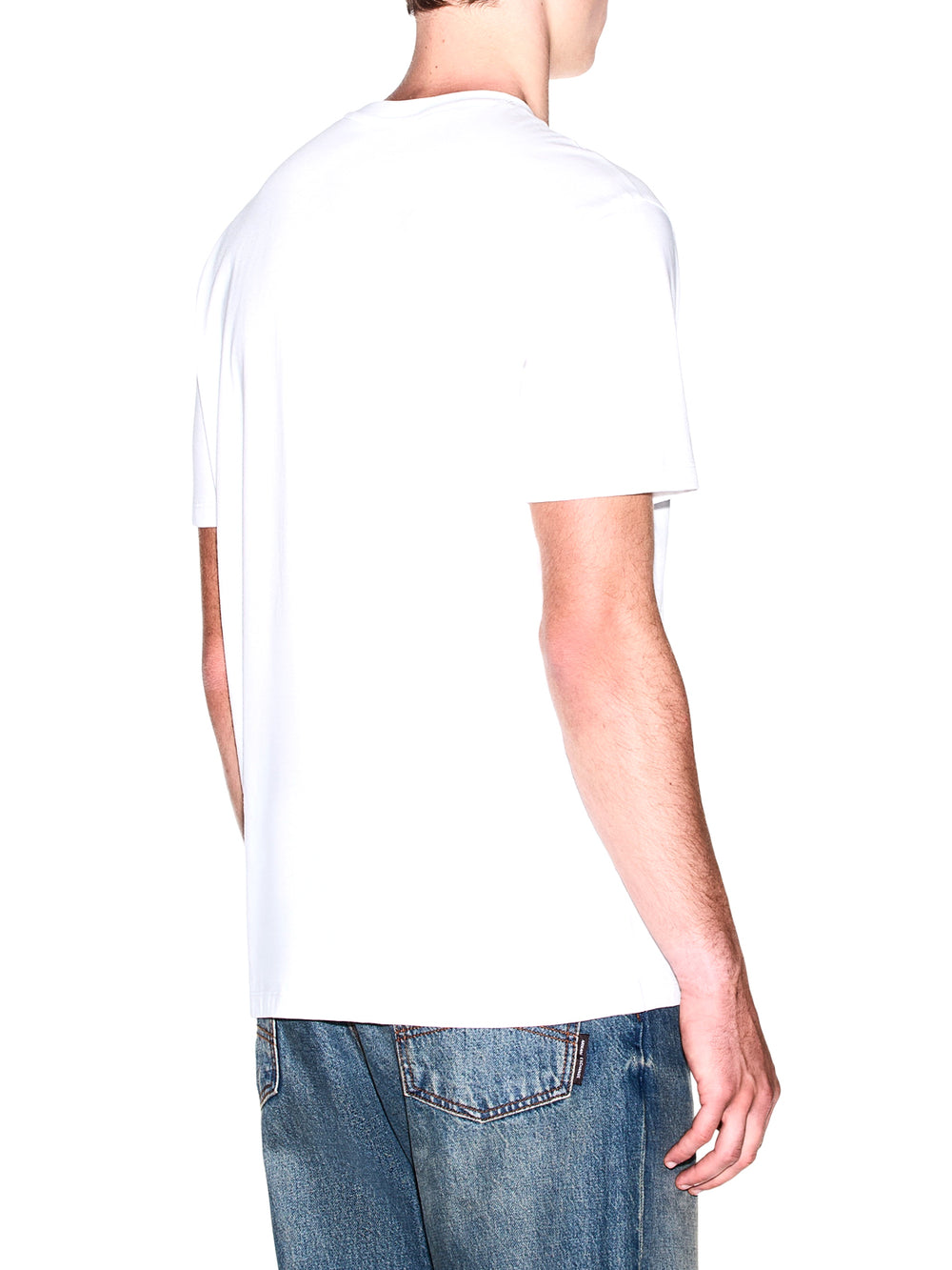 ARMANI EXCHANGE T-shirt Armani Exchange Con Vestibilità Regular In Jersey Di Cotone - Bianco
