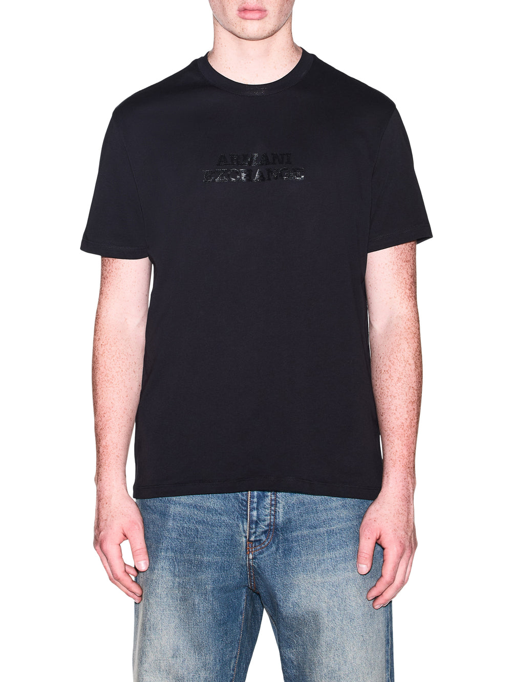 ARMANI EXCHANGE T-Shirt Tinta Unita Armani Exchange - Nero