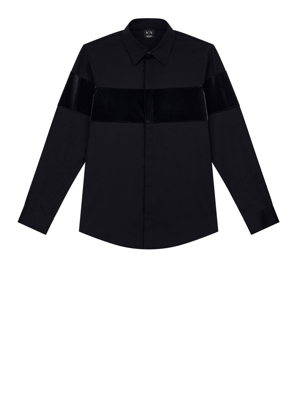 ARMANI EXCHANGE Camicia Armani Exchange Tinta Unita - Nero