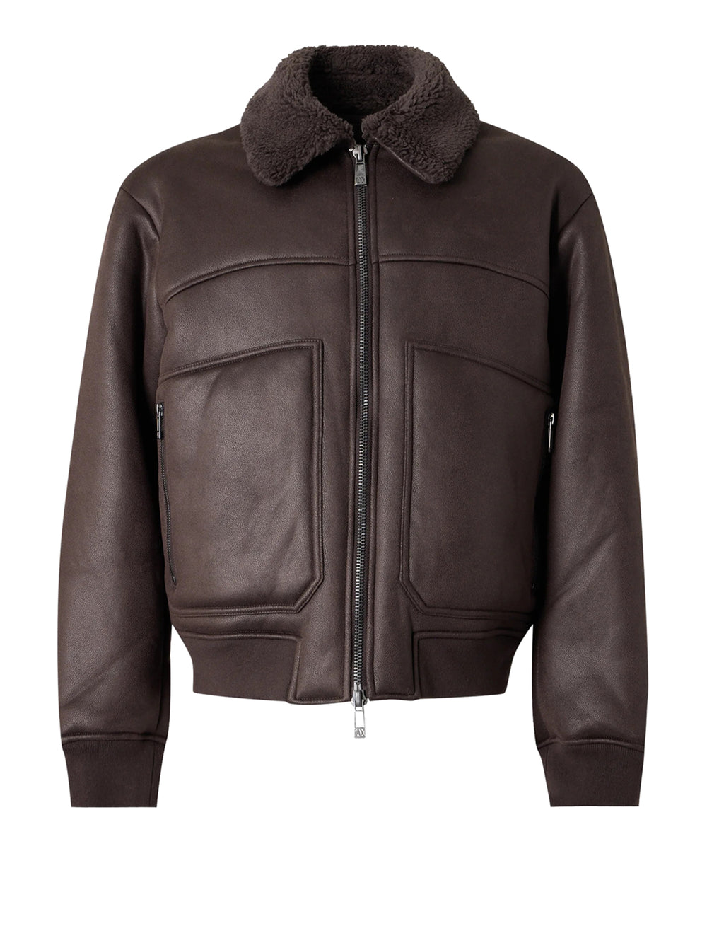 ARMANI EXCHANGE Giubbino Blouson Vestibilità Regolare - Marrone