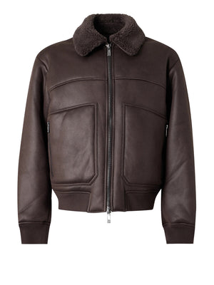 ARMANI EXCHANGE Giubbino Blouson Vestibilità Regolare - Marrone