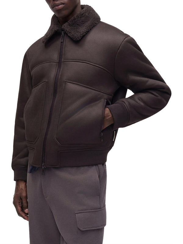 ARMANI EXCHANGE Giubbino Blouson Vestibilità Regolare - Marrone