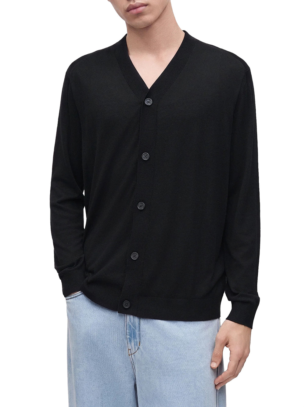ARMANI EXCHANGE Cardigan Armani Exchange Tinta Unita - Nero