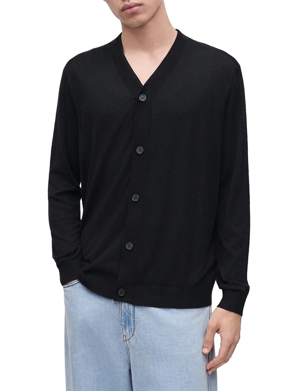 ARMANI EXCHANGE Cardigan Armani Exchange Tinta Unita - Nero