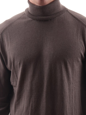 Armani Exchange Maglione Armani Exchange In Tinta Unita - Marrone