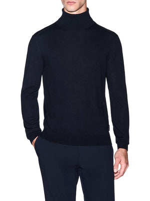 ARMANI EXCHANGE Maglione Armani Exchange In Tinta Unita - Blu