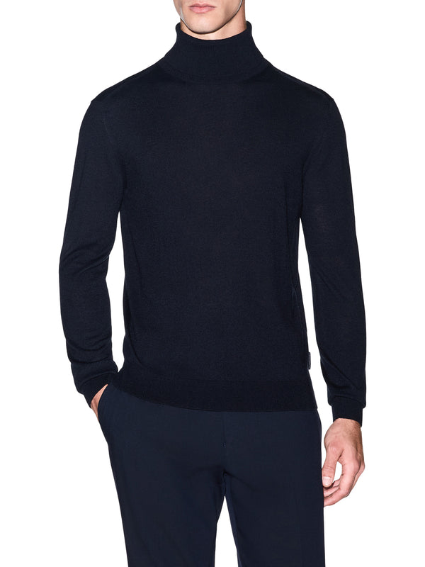 ARMANI EXCHANGE Maglione Armani Exchange In Tinta Unita - Blu