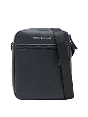 ARMANI EXCHANGE Borsa A Tracolla Armani Exchange Logo Frontale Nero