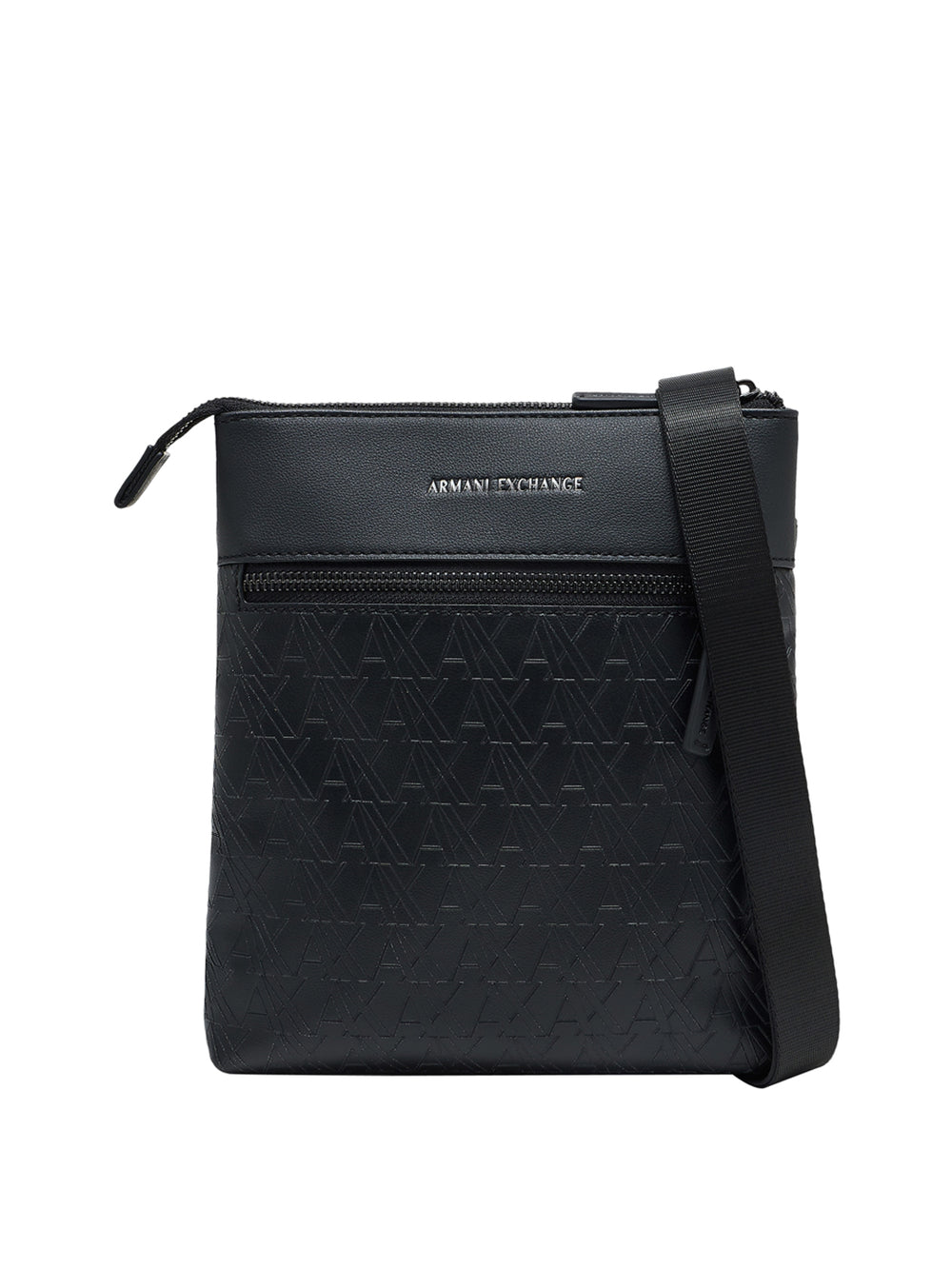 ARMANI EXCHANGE Borsa A Tracolla Armani Exchange Logo Frontale - Nero