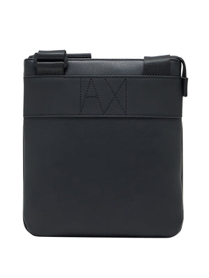ARMANI EXCHANGE Borsa A Tracolla Armani Exchange Logo Frontale Nero