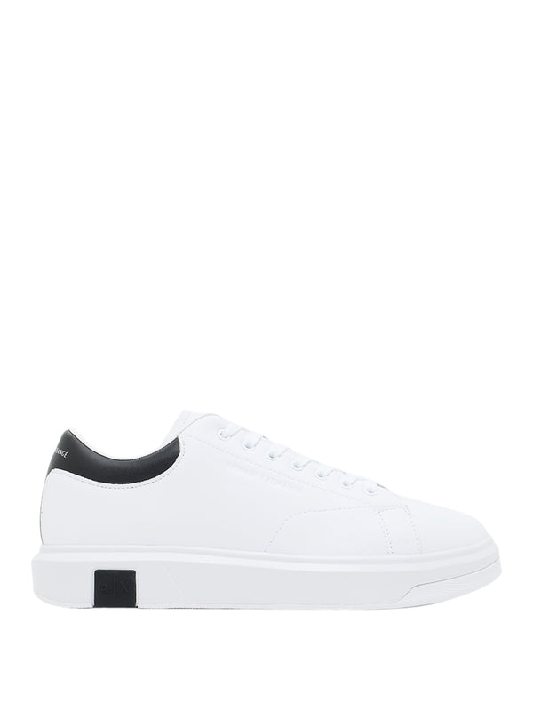 ARMANI EXCHANGE Sneakers Armani Exchange Logo Stampato - Bianco Nero