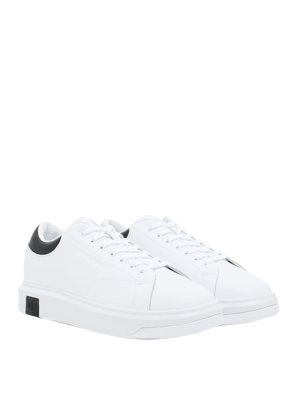 ARMANI EXCHANGE Sneakers Armani Exchange Logo Stampato - Bianco Nero