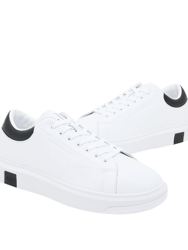 ARMANI EXCHANGE Sneakers Armani Exchange Logo Stampato - Bianco Nero