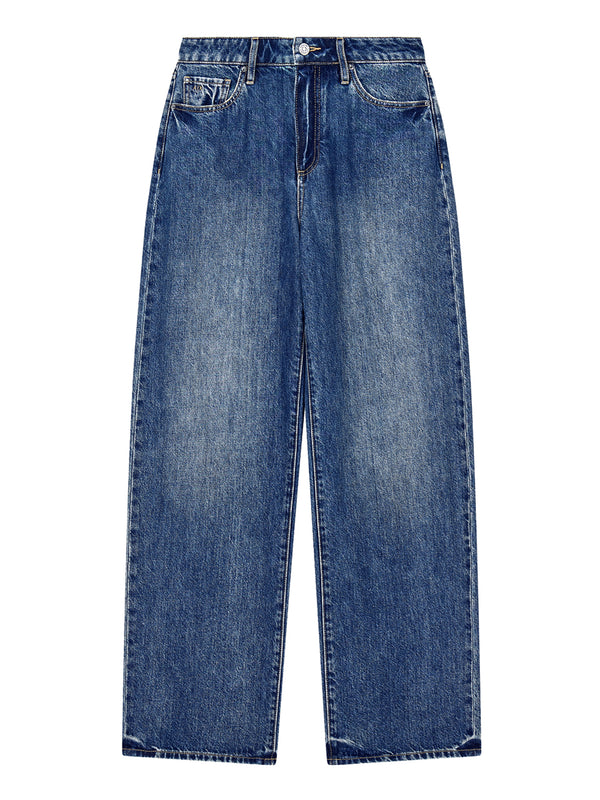 ARMANI EXCHANGE Jeans Armani Exchange 5 Tasche A Gamba Larga In Denim