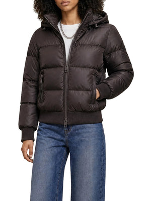ARMANI EXCHANGE Piumino Armani Exchange In Tinta Unita - Marrone