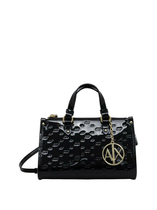 ARMANI EXCHANGE Armani Exchange Borsa A Mano Charm Logato - Nero