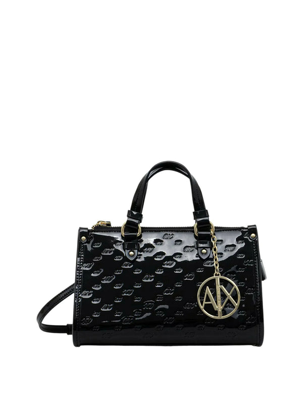 ARMANI EXCHANGE Armani Exchange Borsa A Mano Charm Logato - Nero