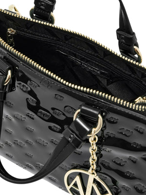 ARMANI EXCHANGE Armani Exchange Borsa A Mano Charm Logato - Nero