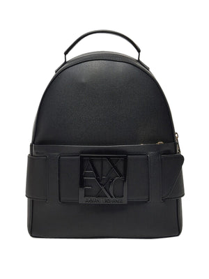 ARMANI EXCHANGE Zaino Armani Exchange Logo Frontale Nero