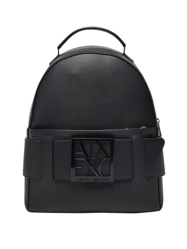 ARMANI EXCHANGE Zaino Armani Exchange Logo Frontale Nero