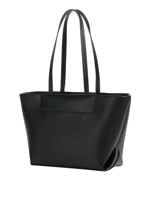 ARMANI EXCHANGE Borsa Shopper Armani Exchange Logo Frontale Nero
