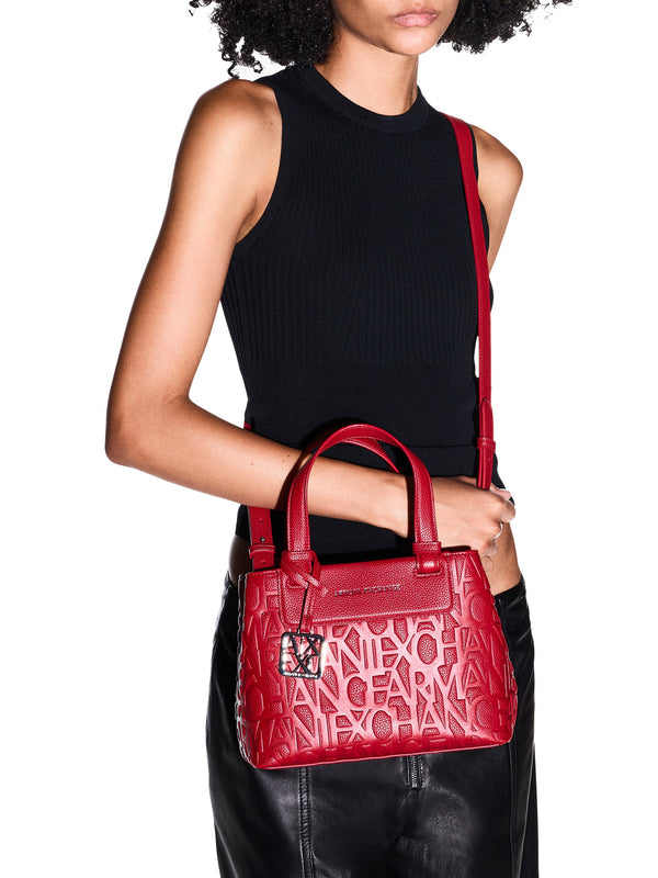 ARMANI EXCHANGE Borsa Shopper Armani Exchange - Rosso