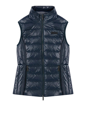 ARMANI EXCHANGE Gilet Slim Fit Armani Exchange Trapuntato Con Imbottitura In Piumino - Navy
