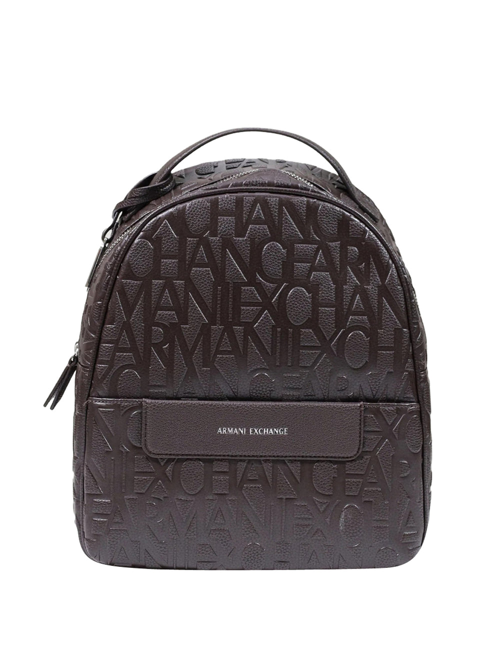 ARMANI EXCHANGE Zaino Armani Exchange Logo Frontale Marrone