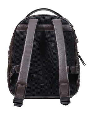 ARMANI EXCHANGE Zaino Armani Exchange Logo Frontale Marrone