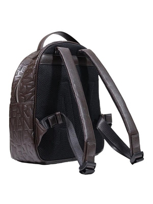 ARMANI EXCHANGE Zaino Armani Exchange Logo Frontale Marrone
