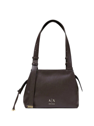 ARMANI EXCHANGE Borsa Armani Exchange Piccola A Spalla Con Due Manici - Marrone