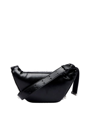 ARMANI EXCHANGE Mini Borsa Con Rivestimento Esterno In Vetro Armani Exchange - Black/Crystal