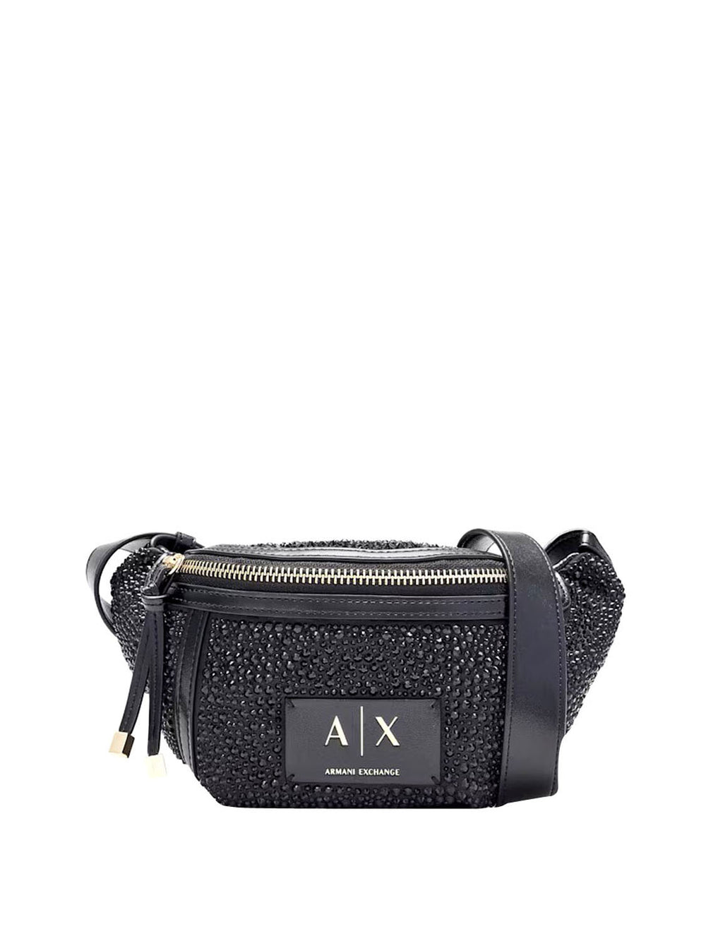Armani Exchange Mini Borsa Con Rivestimento Esterno In Vetro Armani Exchange - Black
