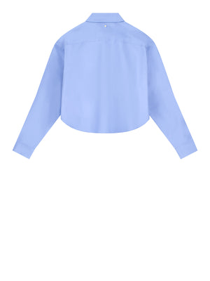 ARMANI EXCHANGE Camicia Armani Exchange In Tinta Unita Azzurro