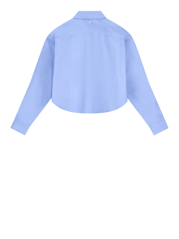 ARMANI EXCHANGE Camicia Armani Exchange In Tinta Unita Azzurro
