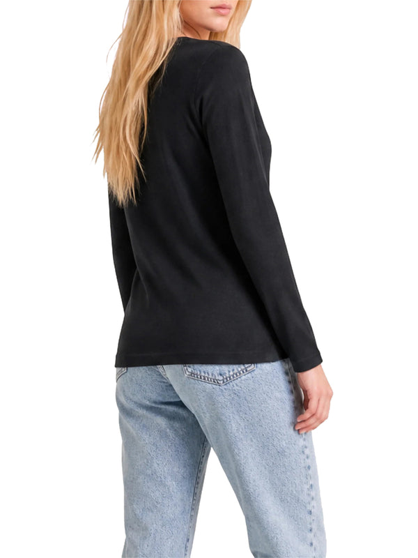 ARMANI EXCHANGE T-Shirt Armani Exchange Logo Frontale Nero