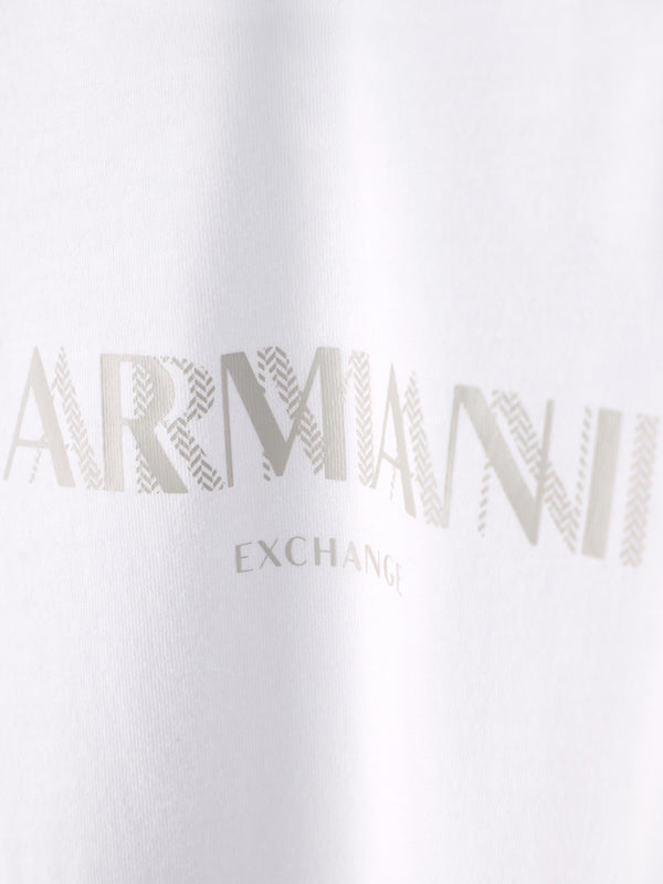 ARMANI EXCHANGE T-Shirt Armani Exchange In Jersey Di Cotone Bianco