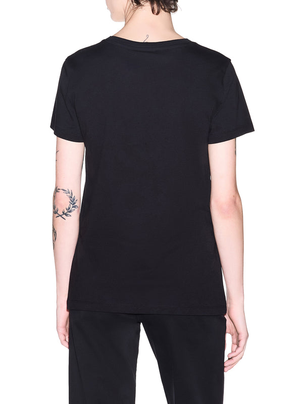 ARMANI EXCHANGE T-Shirt Armani Exchange Logo Frontale Nero